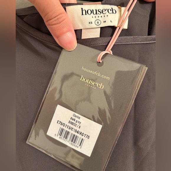 NWT House Of CB Clarice Shadow Floaty Layered Mini Skirt - Picture 11 of 13